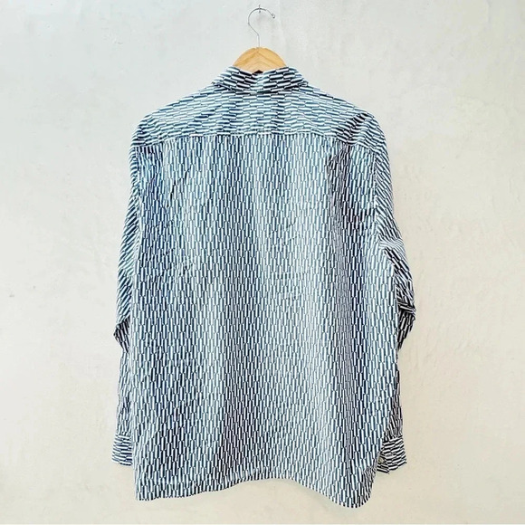 Ted Baker Shirt || Men’s Ruskin Long Sleeve Retro Sleeve Size 6 XXL - Picture 4 of 13